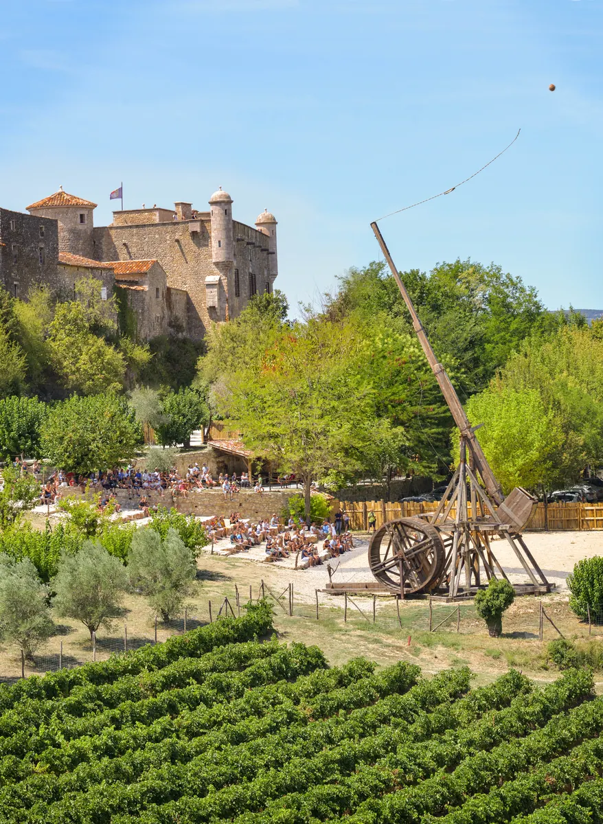 Kasteel in de Ardèche