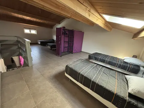 Tweede uitzicht op de slaapkamer op de verdieping van vakantiewoning 2