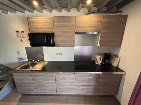 Ingerichte keuken van vakantiewoning 2