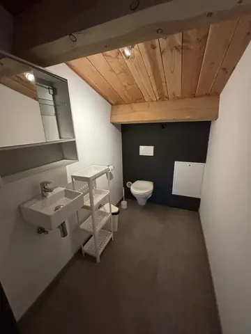 toilet op de verdieping van vakantiewoning 3